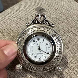Brighton Memphis Etched Clock